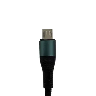 نمای نزدیک پشت کانکتور Micro USB کابل شارژ MehrCell MC-06