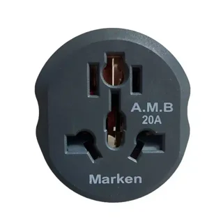 نمای روبرو تبدیل برق ۳ به ۲ Marken