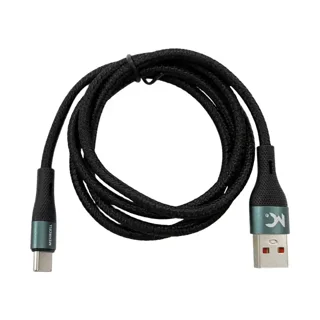 نمای کامل کابل شارژ Type-C مدل MehrCell MC-07