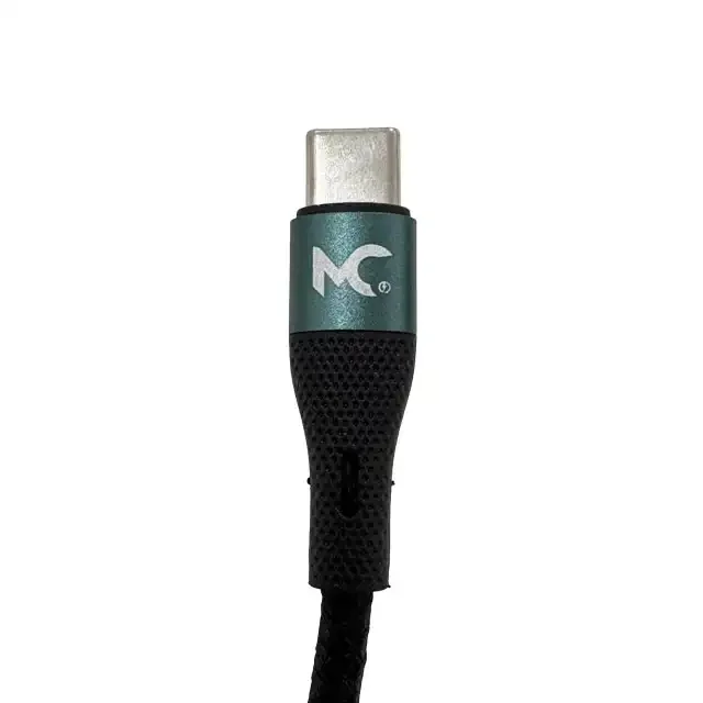 نمای نزدیک کانکتور Type-C کابل MehrCell MC-05